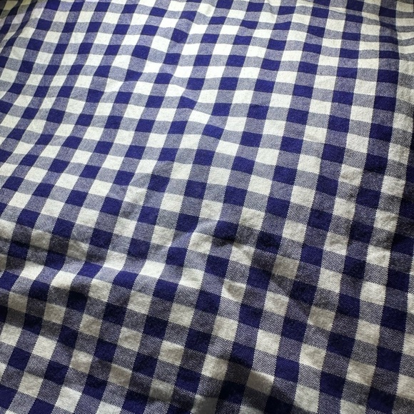 Men’s Ralph Lauren Oxford Large blue/white plaid button up - Picture 5 of 5
